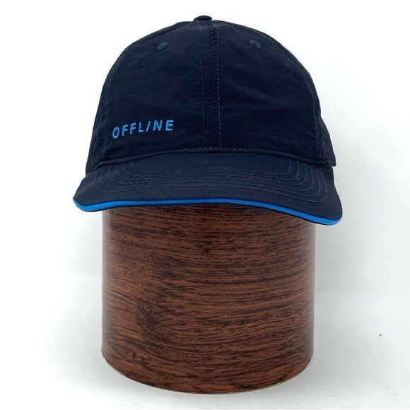 Aerie OFFLINE Vintage nylon cap, embroidered, navy OS NWT in packaging - Picture 3 of 7